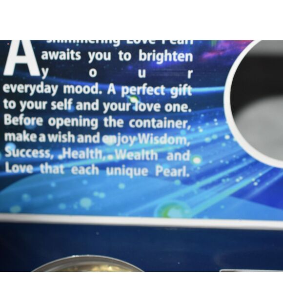 NIP Love Pearl Creations Cancer Zodiac Necklace with Stainless Steel Chain 16" - Picture 3 of 6